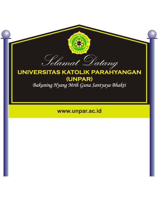 papan nama UNPAR